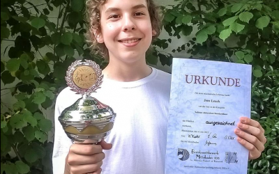 Jens Leuck siegt bei Bezierkswettbewerb