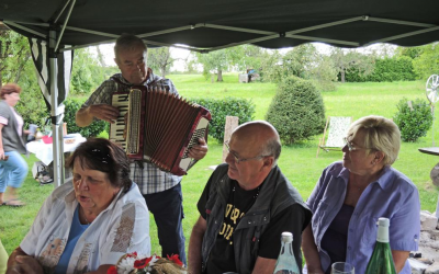 Gartenfest bei Helga und Guido